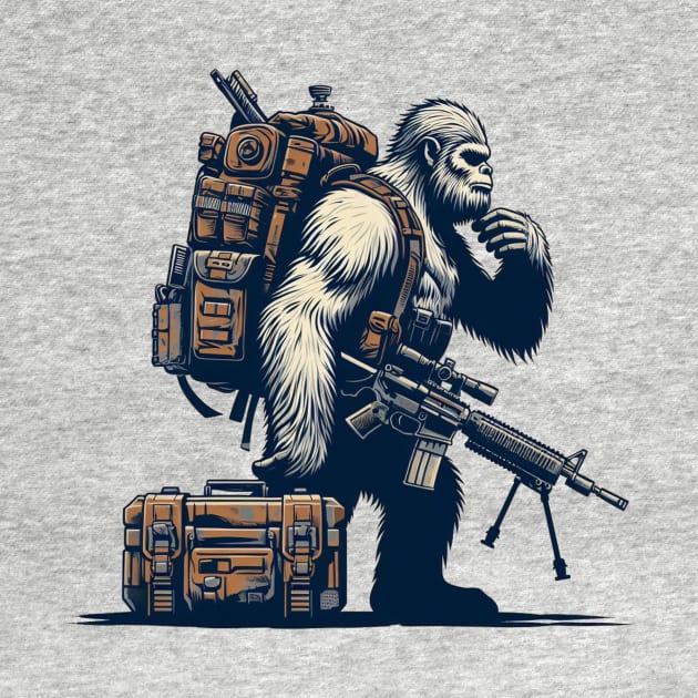 Tactical Bigfoot by WolfeTEES